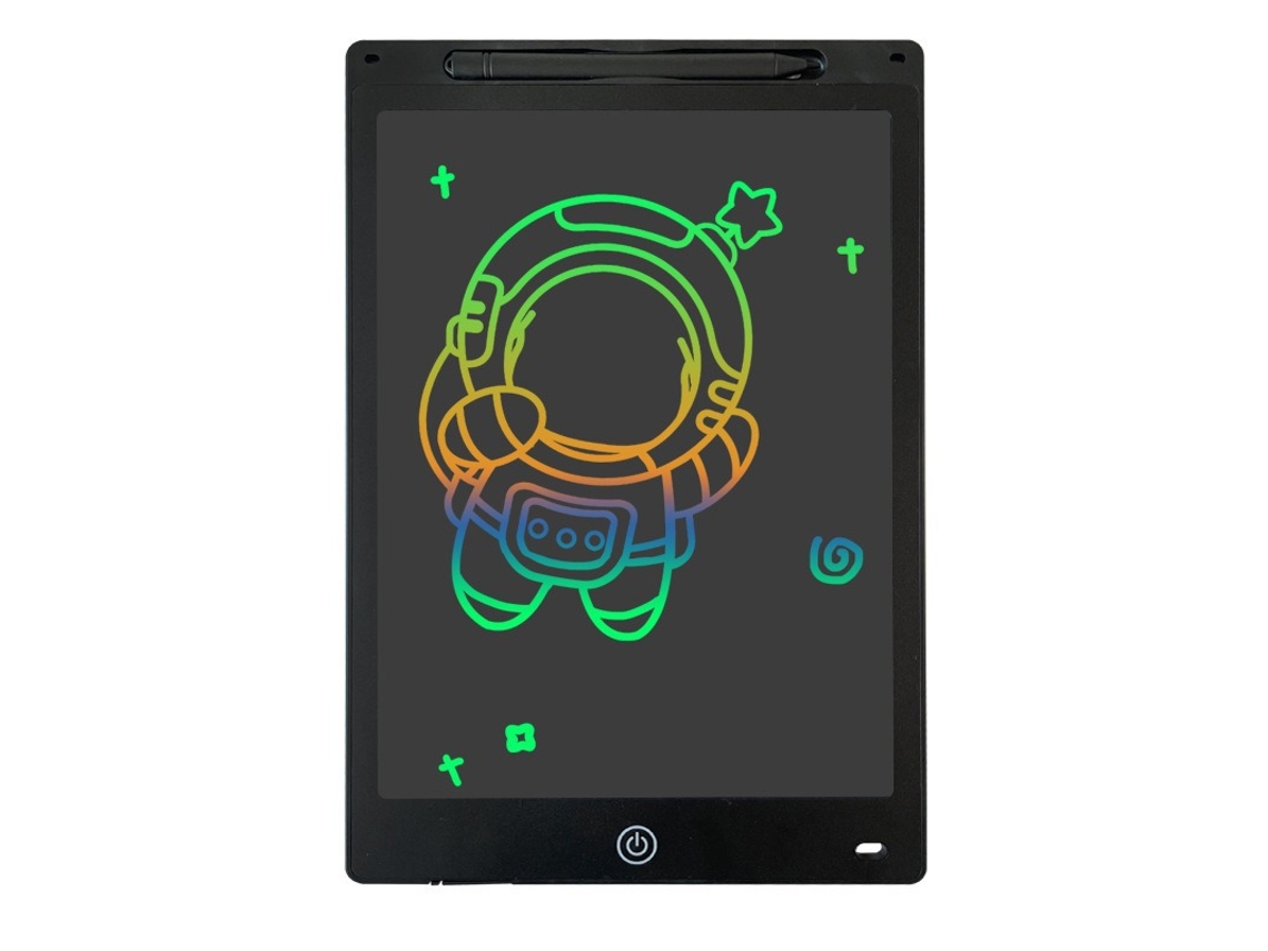 Tablet Eletrônico Lcd para Escrita À Mãoprancheta de Desenho + Pincel Grosso Tinta Preta de 30 Cm com Caixa de Presente CHENNNLS