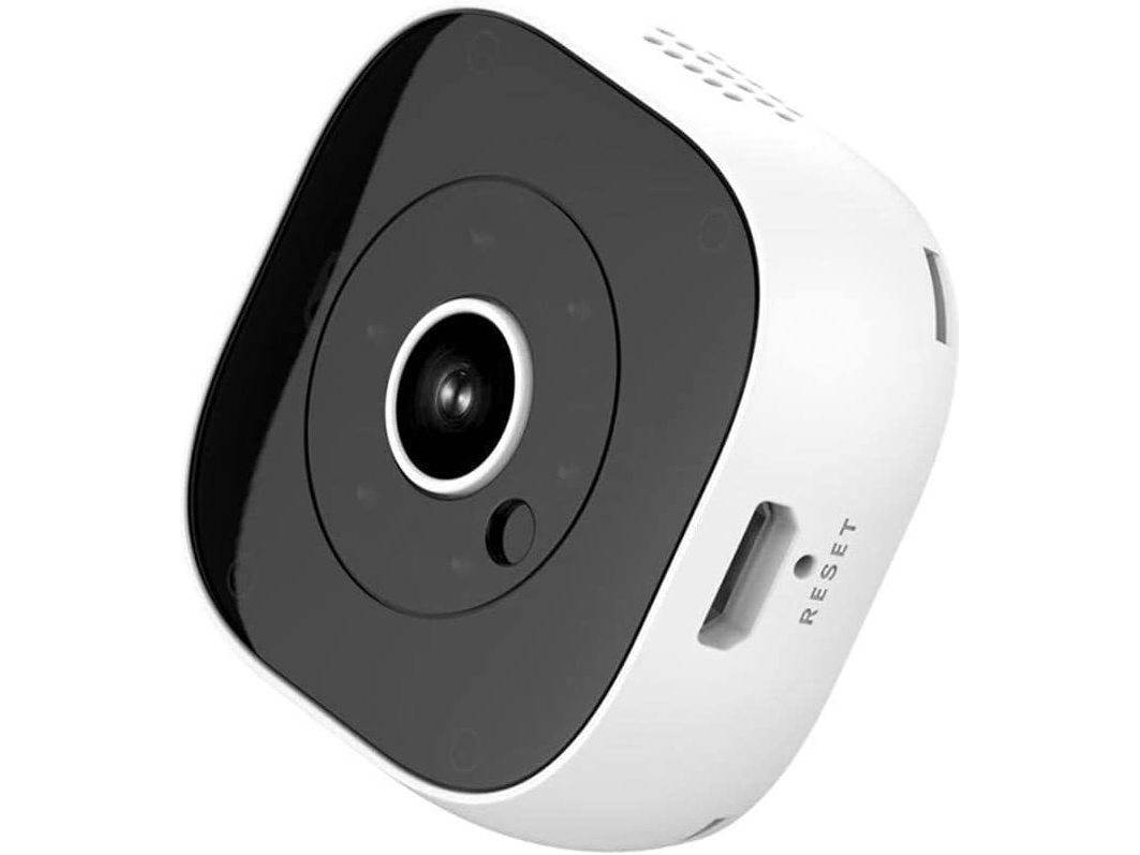 Mini Câmera de Vigilância Interna Wifi Hd com Sensor de Movimento e Função de Visão Noturnabranco YIZHOOD