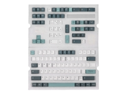 Conjunto De Teclas Pbt Para Teclado Mecânico Com 128 Teclas