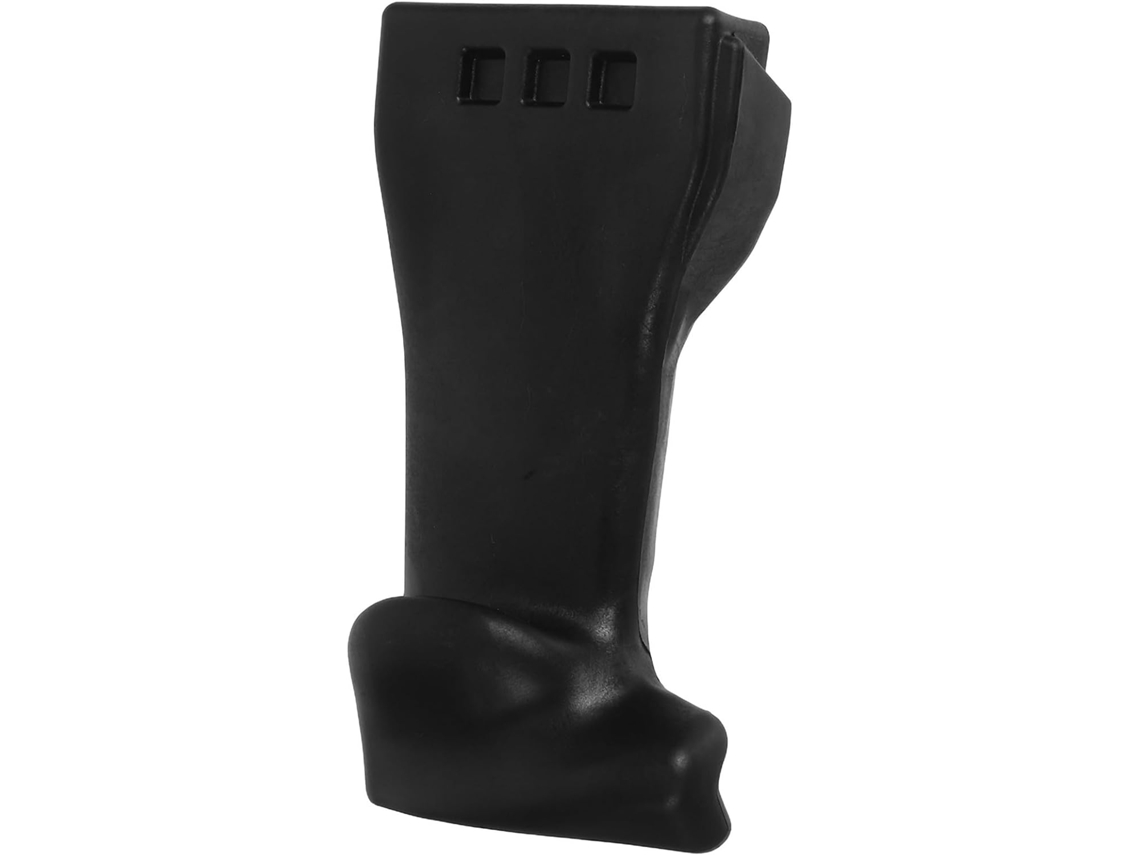 Cabeça de plástico para caminhão com pneus, ferramenta multifuncional para escritório.