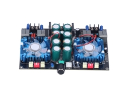 Laxiscreed Amplificador Digital De Potência Dual Com Ventoinha Para Áudio De Alta Qualidade