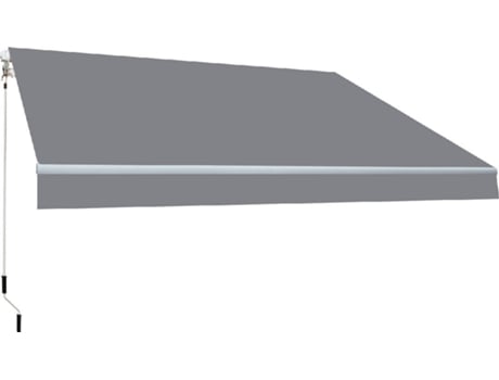 Toldo Manual Completo SMARTSUN Lona de Acrílico (Cinzento - 3x2m)