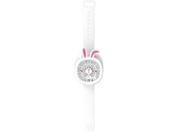 Ventilador Pessoal EIFSON com Pulseira, Led, 3 Velocidadesbranco