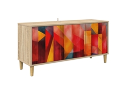 Vidaxl Gabinete Para Tv Heesch 102 X 33 X 50 Cm Sonoma