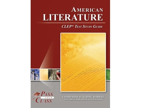 Livro American Literature CLEP Test Study Guide de PassYourClass (Inglês)