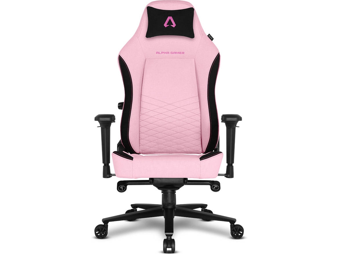 Cadeira Gaming Alegra FABRIC Rosa V2