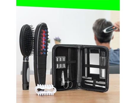 Pacote De Escova Elétrica Anti Queda De Cabelo Com Acessórios Winup (kit 12 Peças)