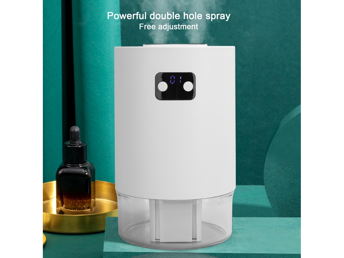 Aetheria ventilador Resfriador de Ar Portátil com Tela Digital, Umidificador e Temporizador para Mesa