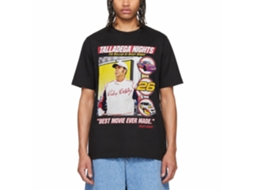 Rockinstone Talladega Nights Movie Best Movie Ever Made Black Adult T-shirt Size:s