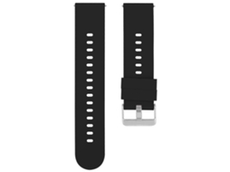 Pulseira De Silicone Para Relógio Com Fivela De Aço De Cor Sólida