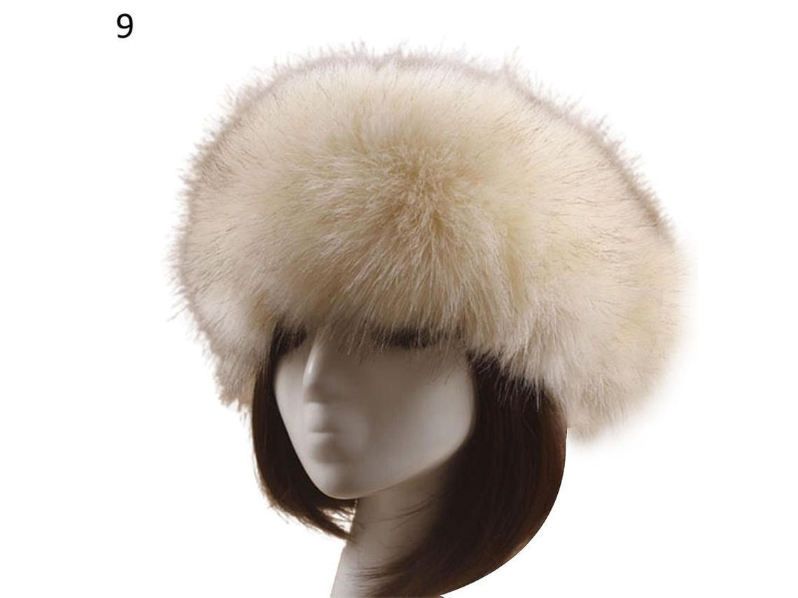 2026 gorro de Invierno para Mulher com Cabelo Falso Espessoado Antivento Quente e Suave de Outono e Inverno