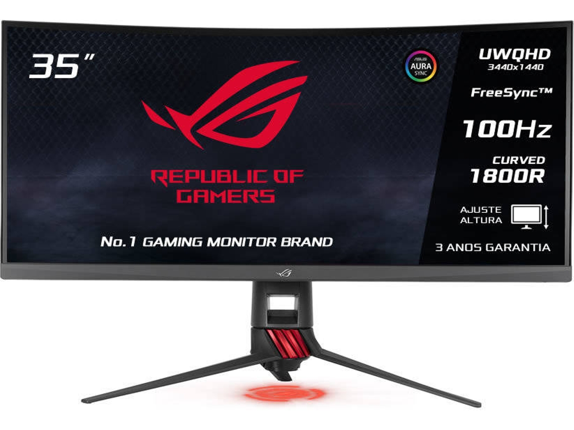 Monitor Gaming Curvo ASUS ROG Strix XG35VQ (35'' - 4 ms - 100 Hz)