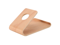Suporte de Telefone em Bambu e Madeira EOOCOO (suporte Estável, Material de Madeira de Faisão)