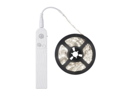 Fita Led, 2,4w, 3 M, Sensor De Movimento, 4 Modos, Para Decoração De Móveis, Televisão, Prateleiras E Ambientes Internos