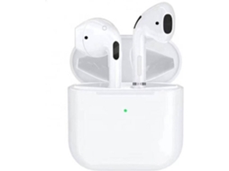 Auriculares Bluetooth True Wireless ENZONS  Sem Fio 5.0 À Prova D'Água Ipx7 Som Estéreo Premium com Estojo de Carregamento Branco