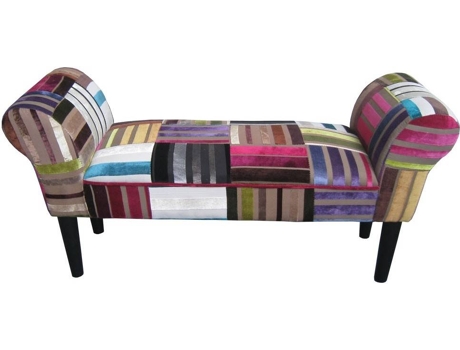 Banqueta BHP B412329 patchwork — Vintage - Patchwork
