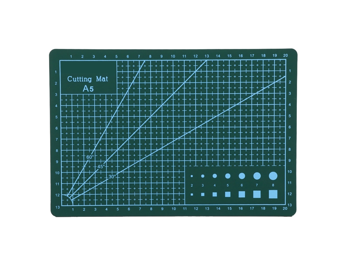 Manta Auto cura Pvc A5 Verde Diy