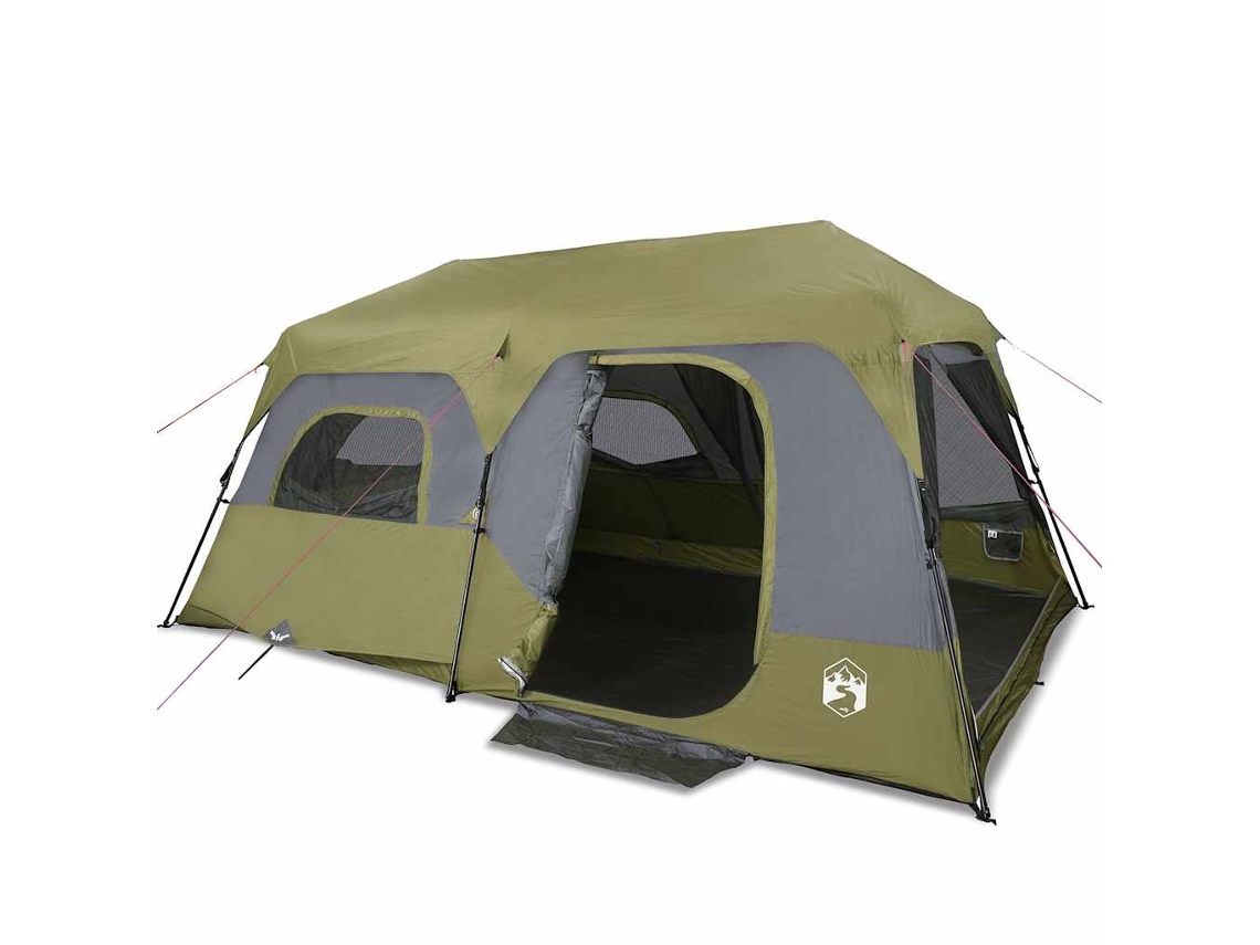 Family Tent, Family Tents Vidaxl Verde Poliéster (n/a)