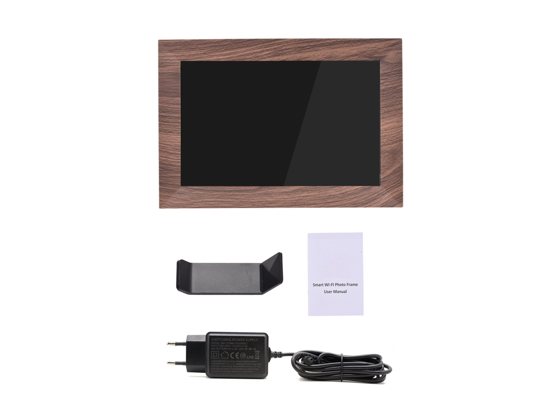Laxiscreed Frame Foto Digital De 10,1 Polegadas Com Wi-fi E Comandos Táteis