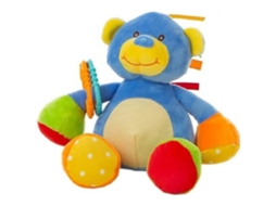 Urso De Pelúcia Azul De 26 Cm Para Crianças
