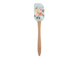 Esptula De Silicone Com Cabo De Madeira Utenslio De Cozinha Resistente Ao Calor Para Panelas Antiaderentes, 30 Cm Nostalgia88 (12 Polegadas)