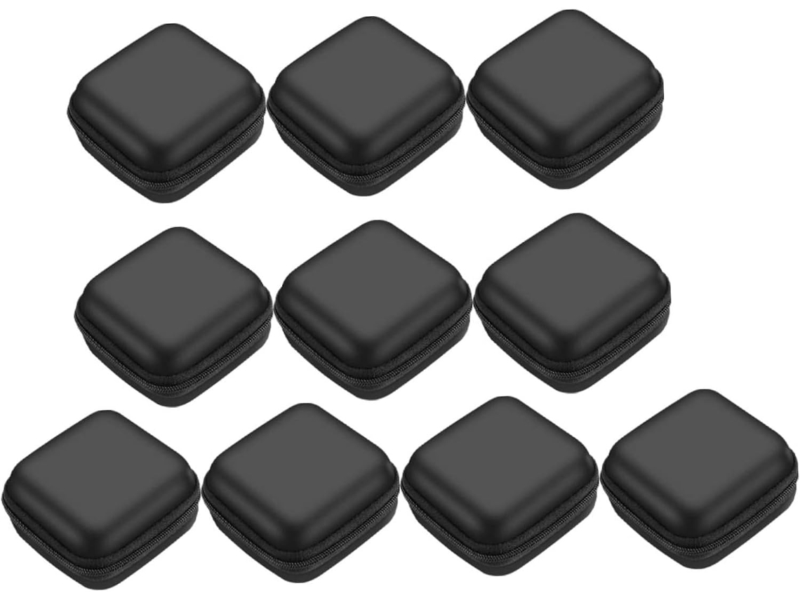 Bolsa para Fones de Ouvido em Eva com Organizador de Zíper e Chave Usb. SFUSHOS