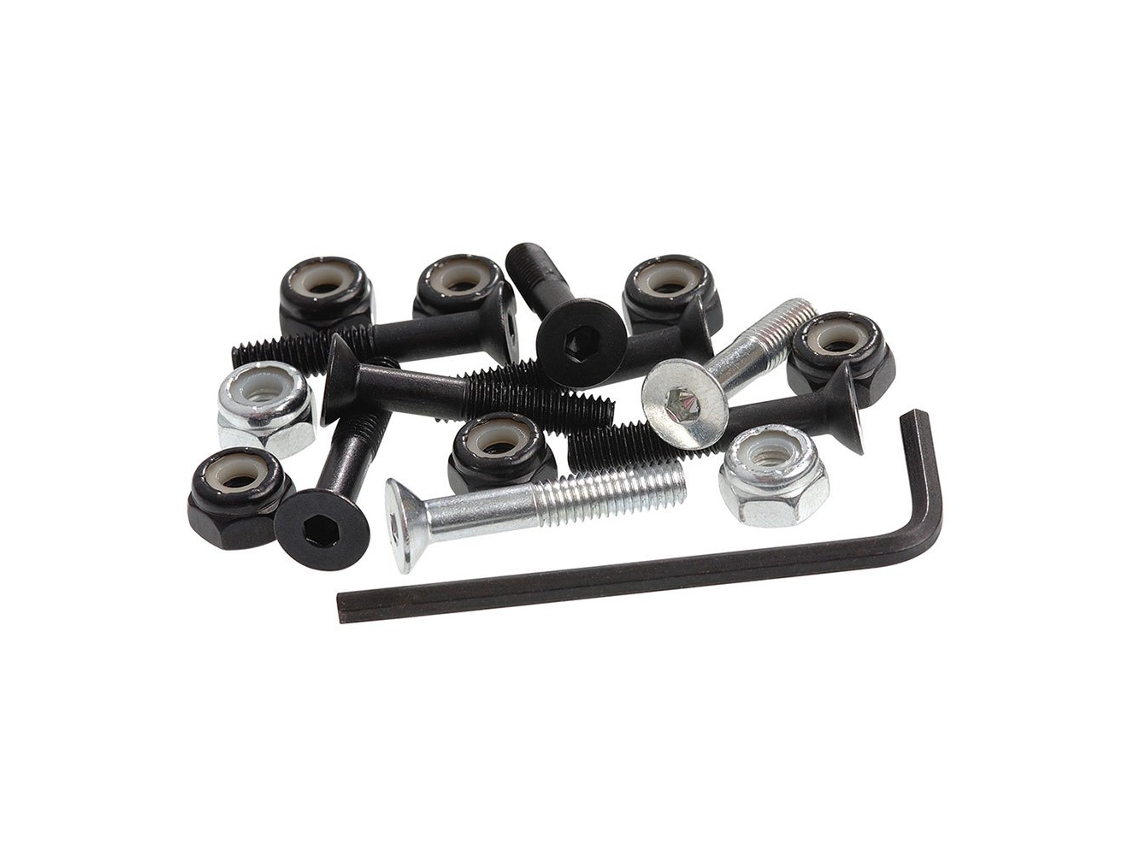 Allen 1´´ Bolt Set Prateadoenuff Skateboards