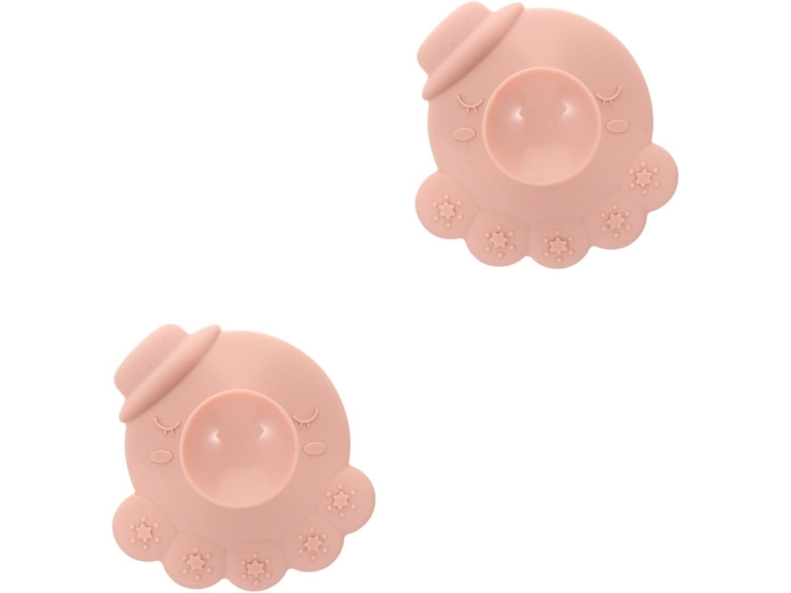 Lurelia Pack De 2 Escovas De Banho Para Bebé, Silicone Macio E Massagem Suave, Uso Diário Prático