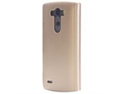 Capa com tampa e janela básica LG g3 dourado