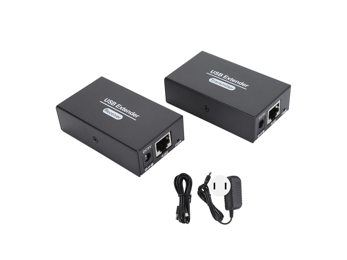 Extensor Usb 262ft Via Ethernet Cat5e/6/7 Com Hub 4 Portas Usb 2.0 Para Os X E Android