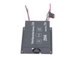 Laxiscreed Carregador De Potência Dc-dc Para Viagem Com Conversor Para 24v