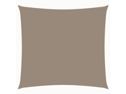 Vela Para Sol Tecido Oxford Quadrado Cinzento acastanhado 5x5 m MAISON EXCLUSIVE