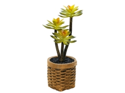 Suculentas Artificiais Bonsai Decoração Criativa para Casa Plantas Artificiais em Vaso NEVEANCE