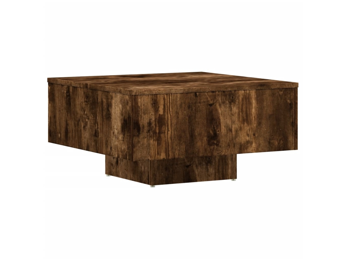 Mesa de centro Carvalho Smoked MAISON EXCLUSIVE Madeira processada 60x60x31,5 cm