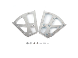 2pcs Dobradiças de Armário de Sapatos Aço Inoxidável Racks Giratórios para Gaveta 2 Camadas | S/MARCA