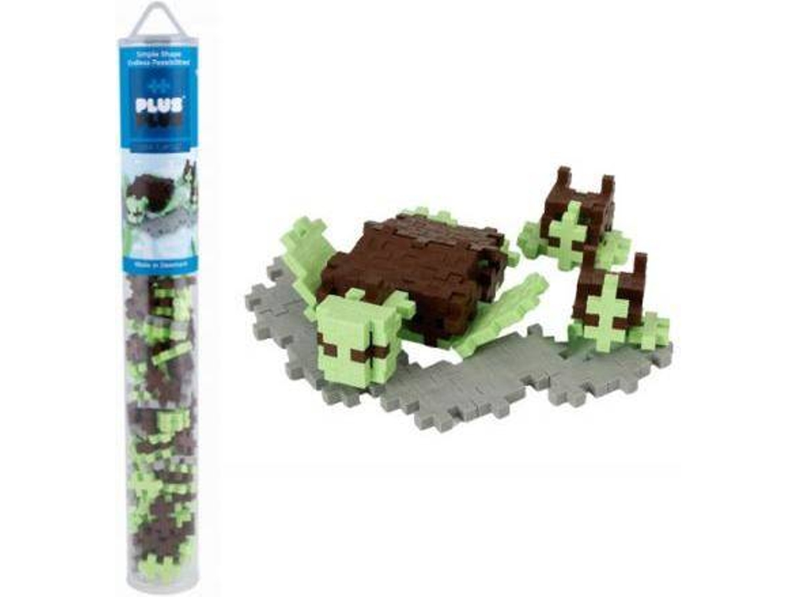 Blocos de Construção PLUS PLUS Tartaruga (100 Peças)