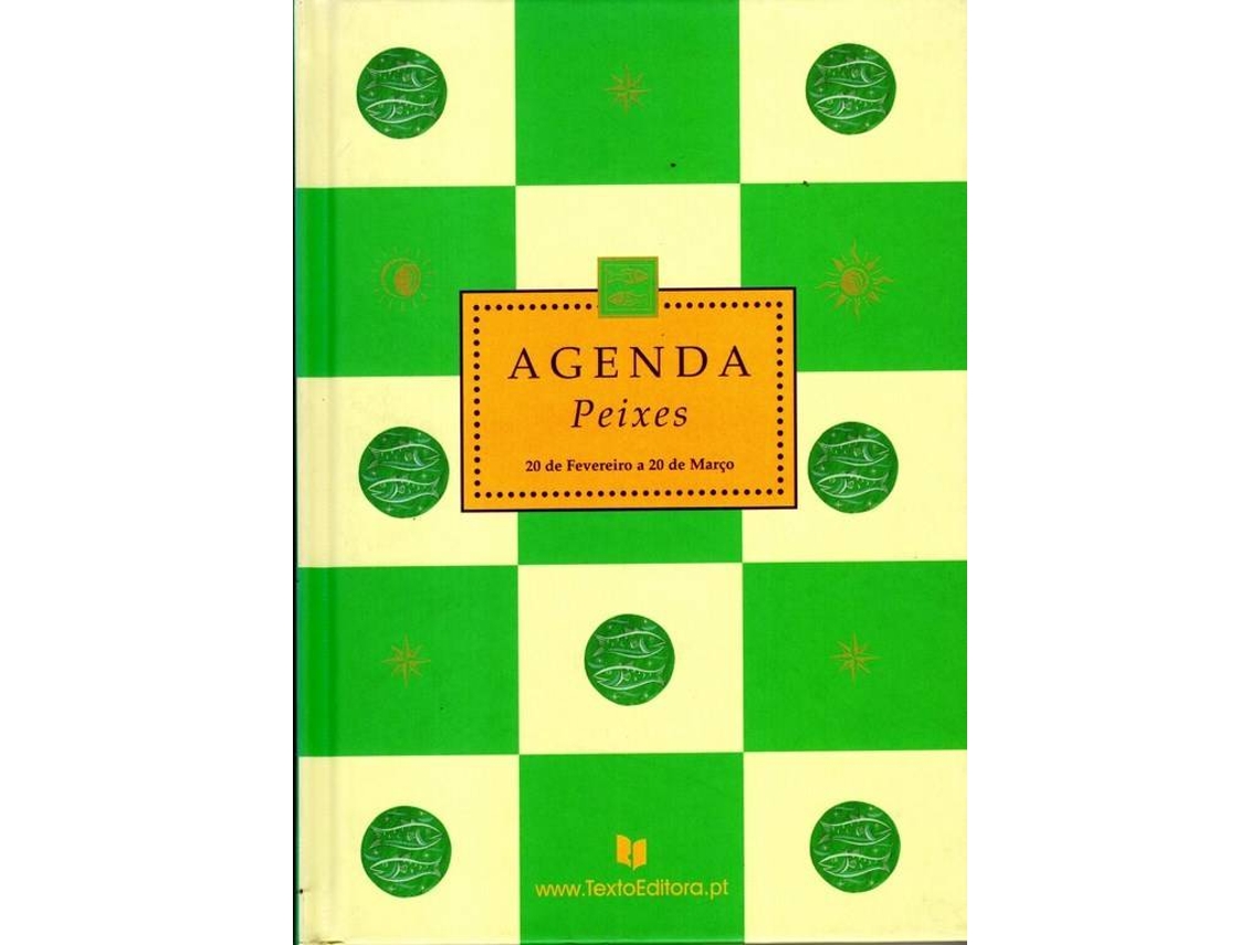 Livro Agenda Peixes (Português)