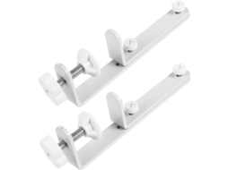 Conjunto De 2 Suportes Para Painel Perfurado De Mesa, Montagem Sem Furos, Suporte