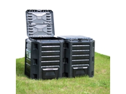 Vidaxl Caixote De Compostagem Para Jardim 1200 L