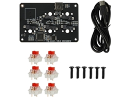 Kit de Mini Teclado Impresso em 3d Botões Mecânicos Personalizáveis SFUSHOS