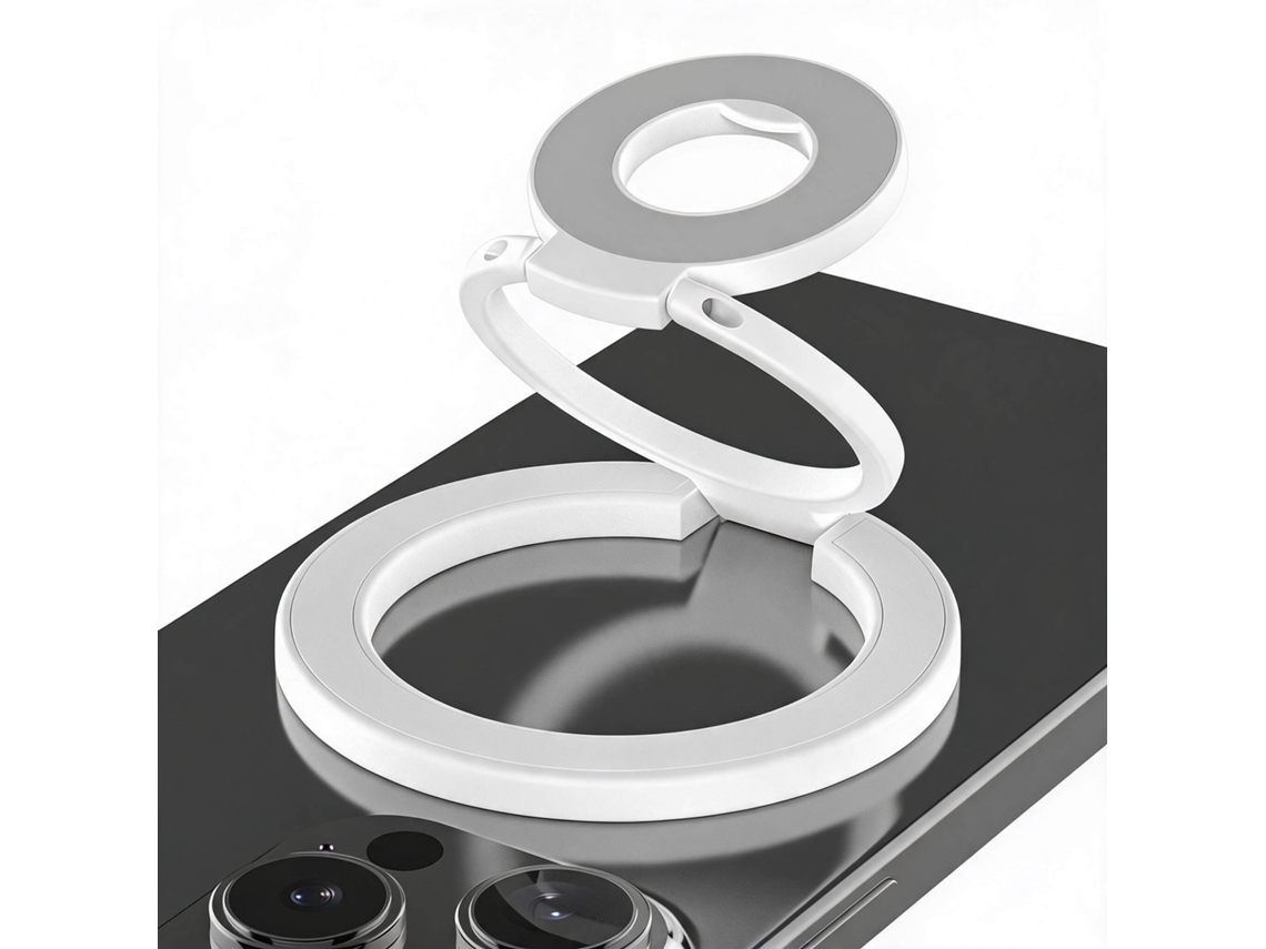 Suporte Magnético Para Celular Com Magsafe, Para Iphone 17,16,15,14, 13, 12 E Android Digitallab (branco)