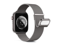 Pulseira De Substituição Panoona Para Apple Watch Séries 11/se3/10/9/8/7/6/5/4 (38/40/41) Cinzento