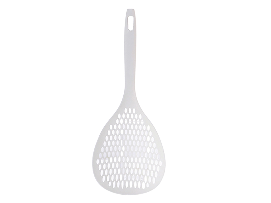 Skimmer Concha Pp Plástico Grande Capacidade Multifuncional Skimmer Colher Utensílios De Cozinha