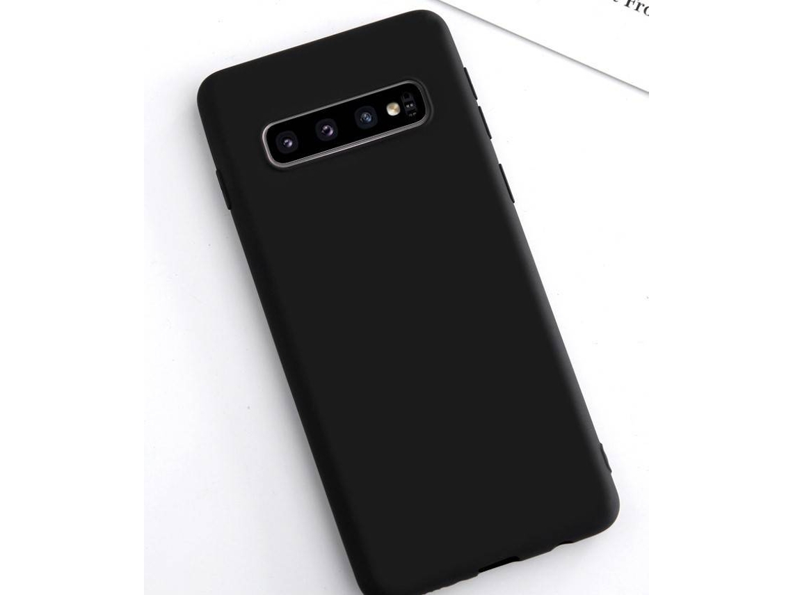 Capa Samsung Galaxy S10 Silicone Líquido Preto