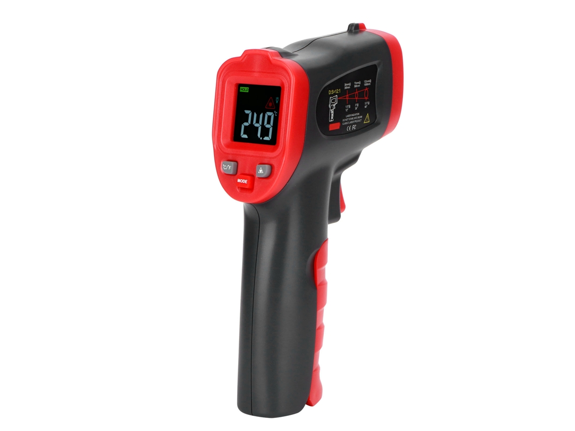 Termômetro Infravermelho Portátil LCD Medidor de Temperatura 50-600℃ | S/MARCA