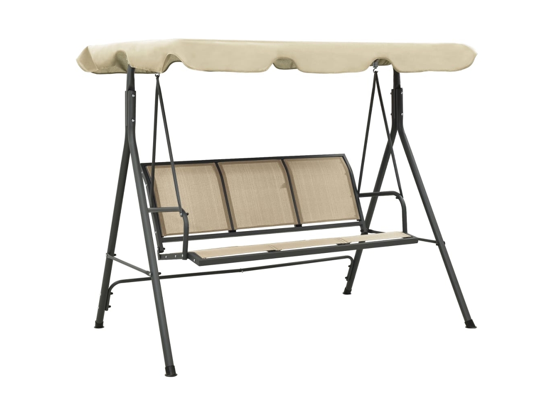 Garden Swing Chair, Garden Swing Chairs Vidaxl Antracite Aço (n/a)