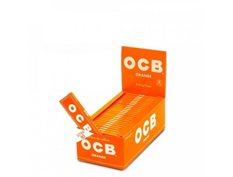 Papel Curto Ocb Laranja Tipo A 23 Gr/m (70mm)