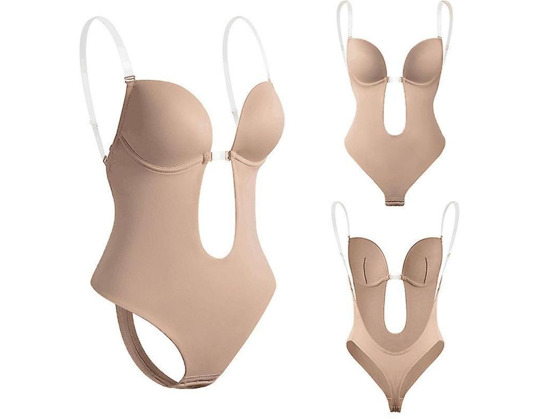 Sutién Entero Para Mujer Con Aro De Acero Escote Profundo Hjqxl Con Tirantes Ajustables Y Sujetador Xl