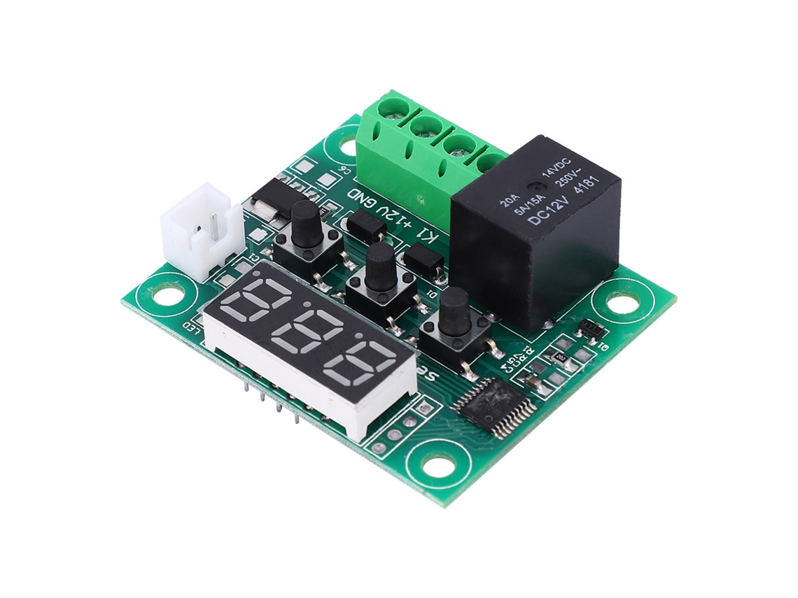 2pcs W1209 Termostato Digital Sensor À Prova D'água