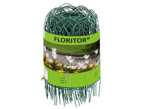 Malla floritor  65cm. verde rollo 10m